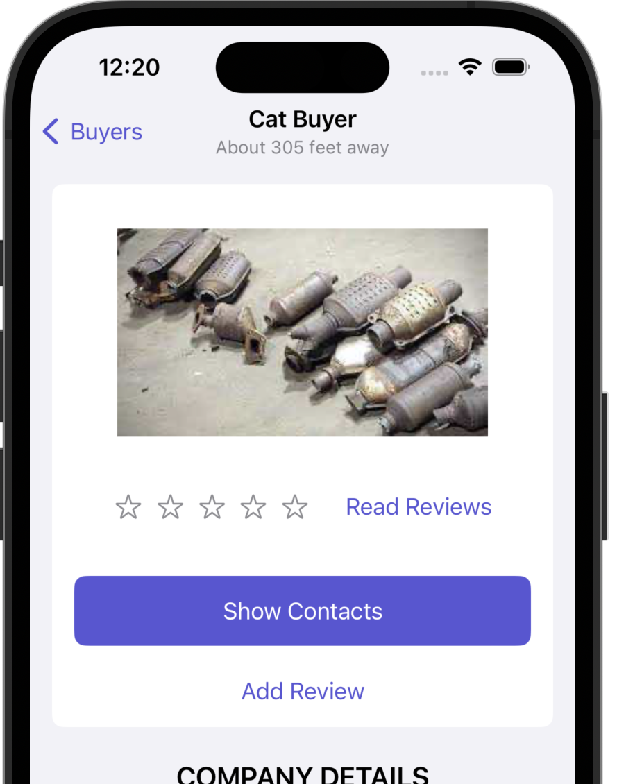 E-Roar buyer search image